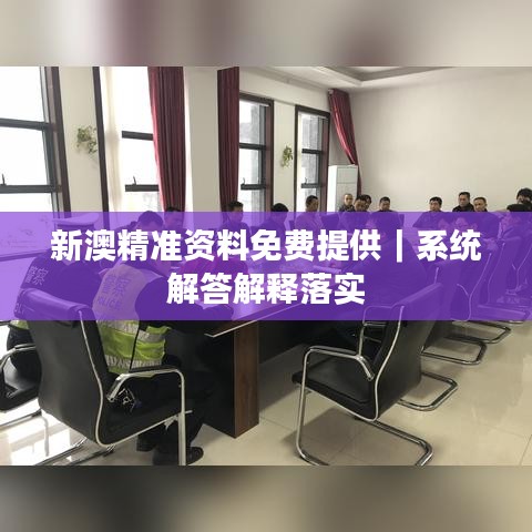 新澳精準(zhǔn)資料免費(fèi)提供｜系統(tǒng)解答解釋落實(shí)