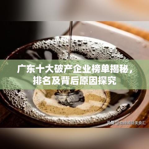廣東十大破產(chǎn)企業(yè)榜單揭秘，排名及背后原因探究