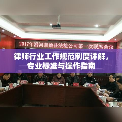 律師行業(yè)工作規(guī)范制度詳解，專業(yè)標(biāo)準(zhǔn)與操作指南