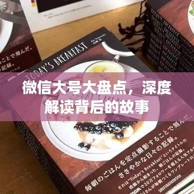 微信大號大盤點，深度解讀背后的故事