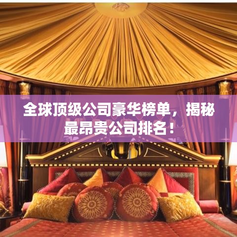 全球頂級(jí)公司豪華榜單，揭秘最昂貴公司排名！