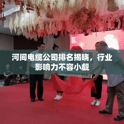 河間電纜公司排名揭曉，行業(yè)影響力不容小覷