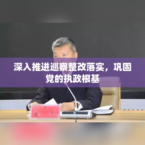 深入推進(jìn)巡察整改落實(shí)，鞏固黨的執(zhí)政根基