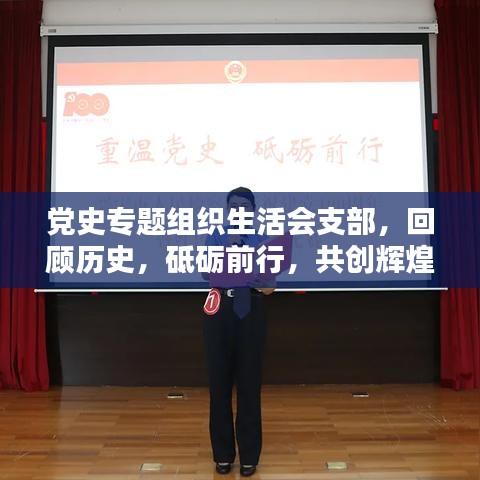 黨史專題組織生活會支部，回顧歷史，砥礪前行，共創(chuàng)輝煌